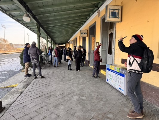Návštěva studentů lokality Místního nádraží