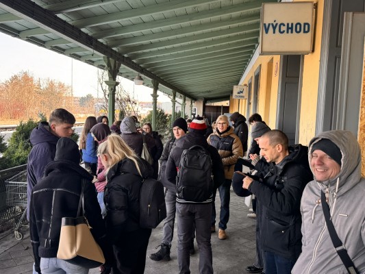 Návštěva studentů lokality Místního nádraží