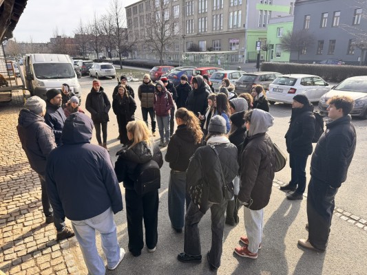 Návštěva studentů lokality Místního nádraží