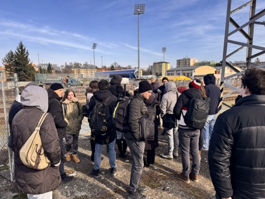 Návštěva studentů lokality Místního nádraží