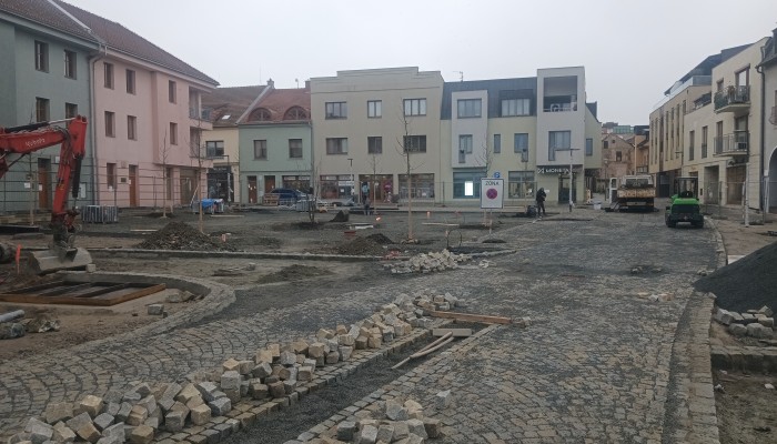Nové náměstí Uprkova, Kostelní a Koželuhova