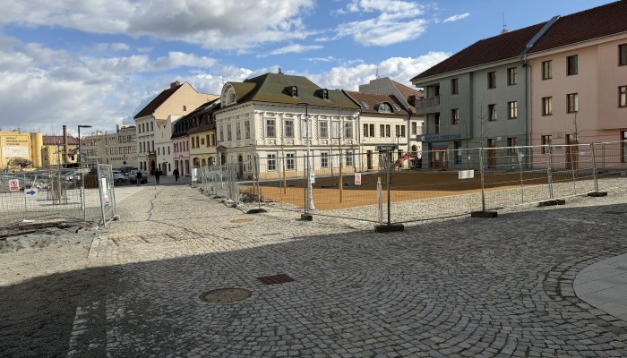 Nové náměstí Uprkova, Kostelní a Koželuhova