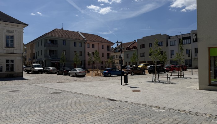 Nové náměstí Uprkova, Kostelní a Koželuhova