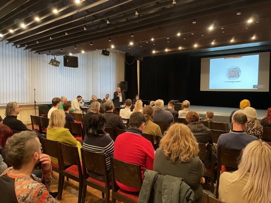Foto z veřejného projednání studie - 8.2.2024