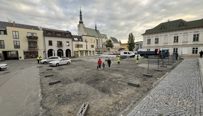 Nové náměstí Uprkova, Kostelní a Koželuhova