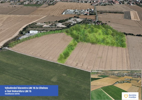 Vizualizace návrhu I. etapy