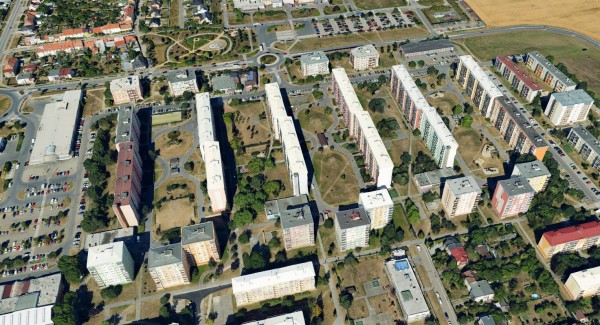 Foto řešeného území