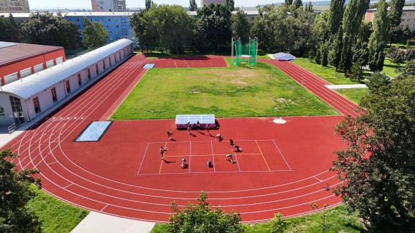 Finální podoba hřiště