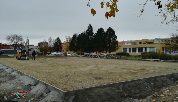 Rekonstrukce hřiště ZŠ Melantrichova