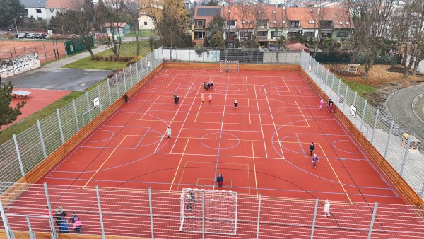 listopad 2024 - pohled z dronu