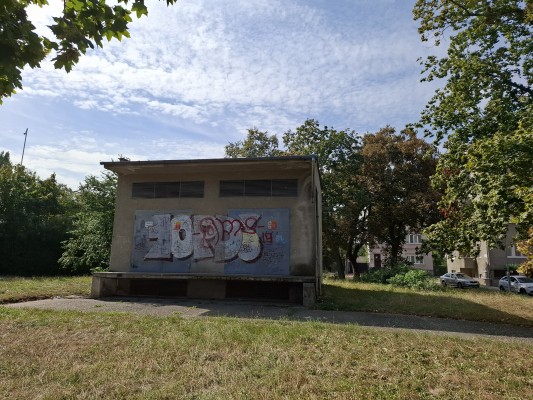 Trafostanice ještě před opravou - duben 2025