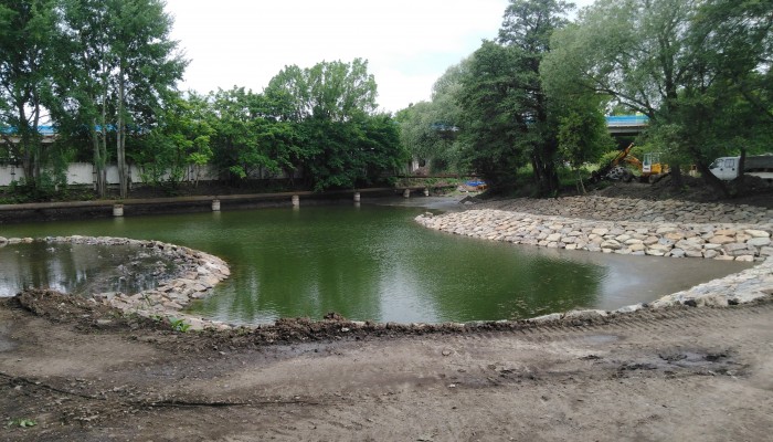 Revitalizace Pivovarského rybníčku ve Vrahovicích