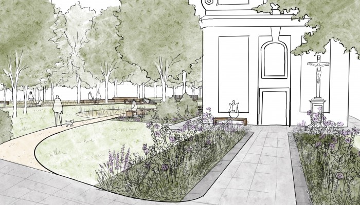 Revitalizace okolí kaple sv. Anny v Drozdovicích