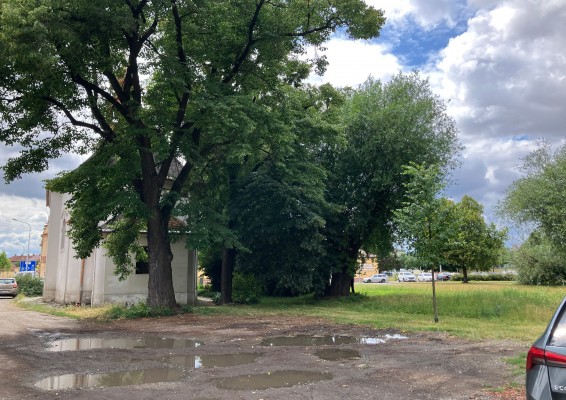 pohled z ulice Rozvojová