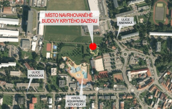 Ortofotomapa řešeného území