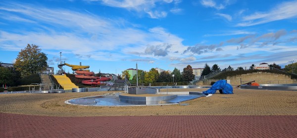 Stávající areál aquaparku