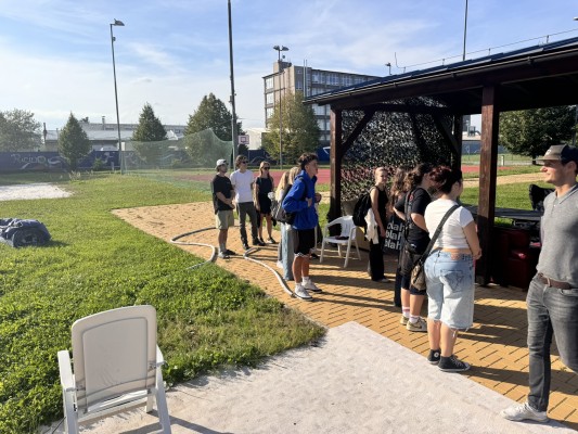 Návštěva studentů Ústavu architektury FAST Sportovní zóny Aquapark GALA
