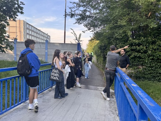 Návštěva studentů Ústavu architektury FAST Sportovní zóny Aquapark GALA
