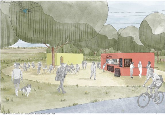 Centrální část I. etapy