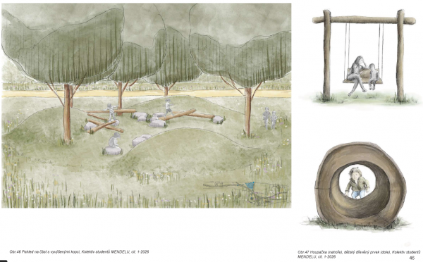 Herní prvky a kopečky