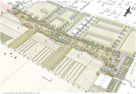 II. etapa axonometrie