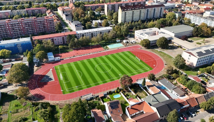 Rekonstrukce sportovního areálu RG a ZŠ Otto Wichterleho