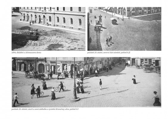 Náměstí T.G. Masaryka - historické foto