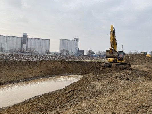 Vybudování biocentra U Soutoku Romže a Hloučely - I. etapa