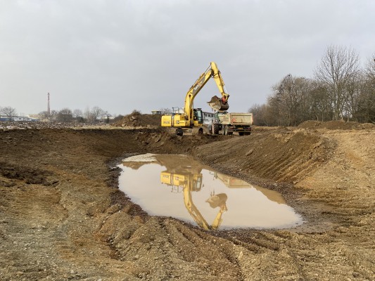 Vybudování biocentra U Soutoku Romže a Hloučely - I. etapa