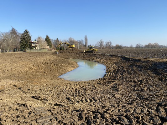 Vybudování biocentra U Soutoku Romže a Hloučely - I. etapa