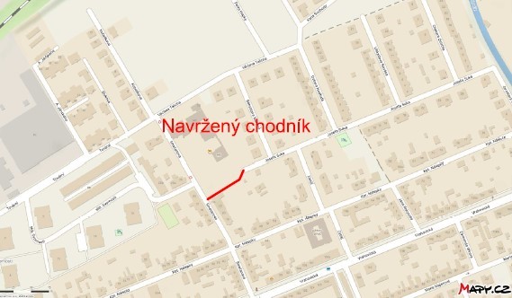 umístění stavby