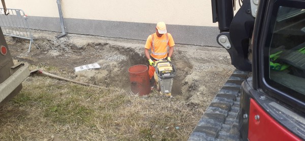 průběh rekonstrukce - červen 2023