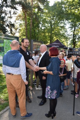 Slavnostní zahájení 27.9.2023 - setkání vedení města s předkladatelem projektu