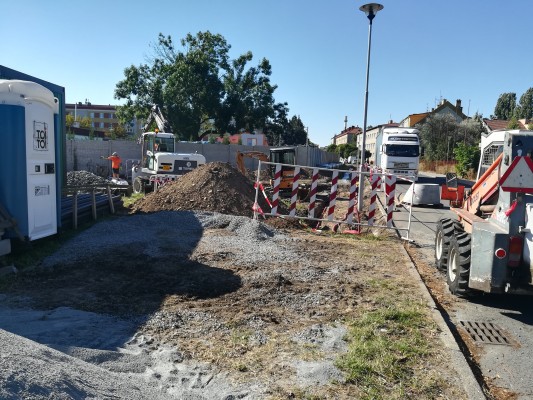 Foto z realizace - začátek srpna 2022