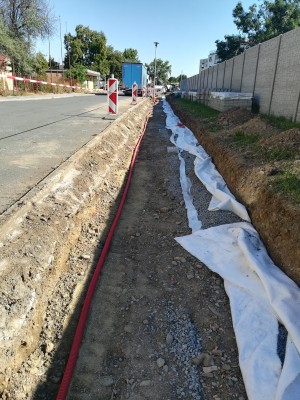 Foto z realizace - začátek srpna 2022