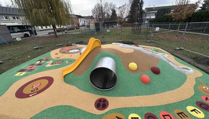 Zábavné hřiště s 3D prvky