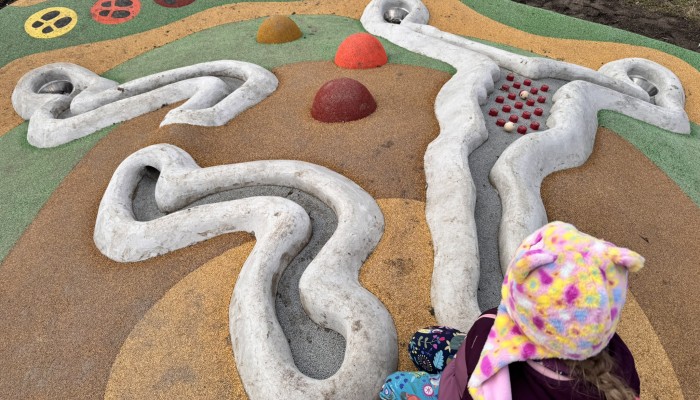 Zábavné hřiště s 3D prvky