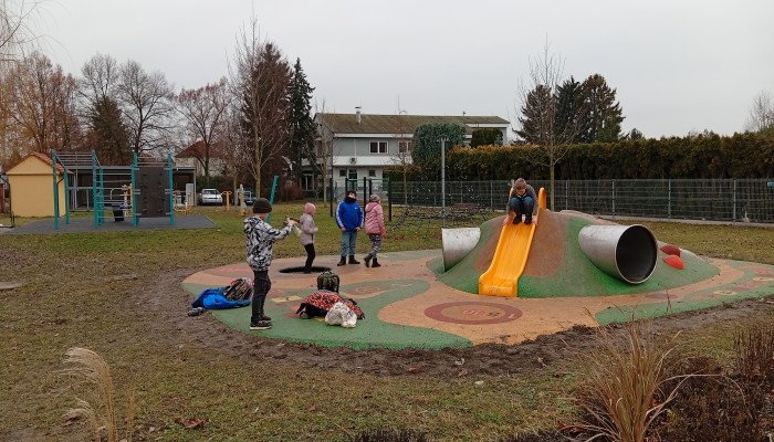 Zábavné hřiště s 3D prvky