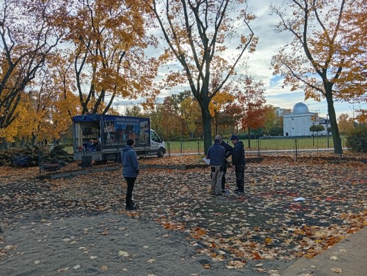 29. října - před instalací herních prvků