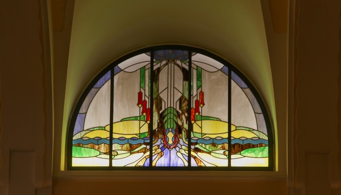 Obnova vitráží v Národním domě