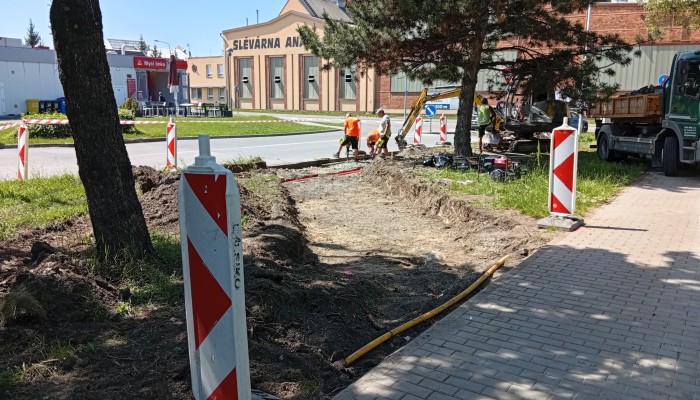 Napojení CS Průmyslová na cyklopruhy na ul. Vrahovická