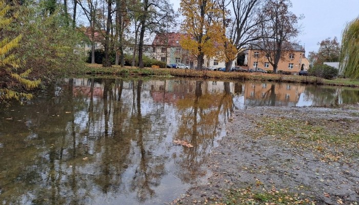 Odbahnění Mlýnského náhonu v Kolářových sadech