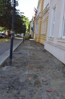 zahájení realizace opravy