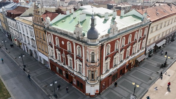 Památková obnova fasády domu na nám. T. G. Masaryka 11