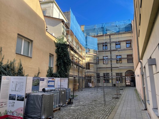 foto ze zahájení realizace - 1.11.2023
