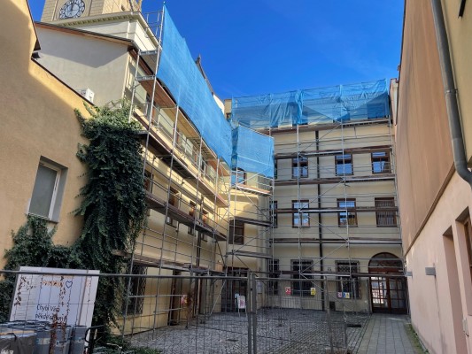 foto ze zahájení realizace - 1.11.2023