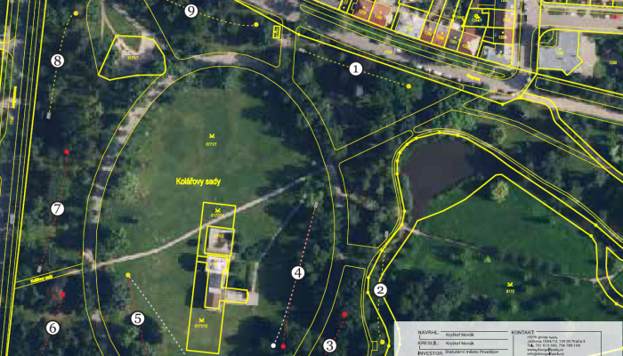 Rozšíření discgolfového hřiště v Kolářových sadech