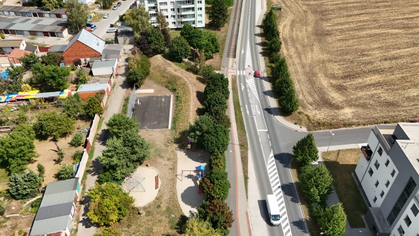 foto z dronu ze 7.8.2026