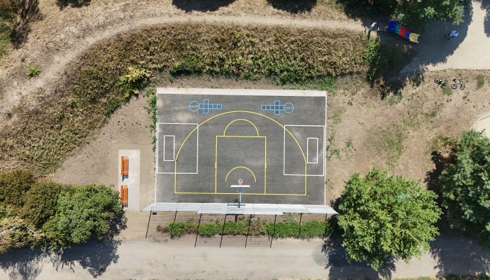 Streetballové hřiště v ulici Okružní