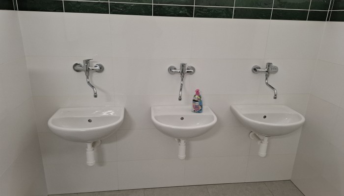 ZŠ Dr. Horáka - rekonstrukce hygienických zařízení - pavilon D